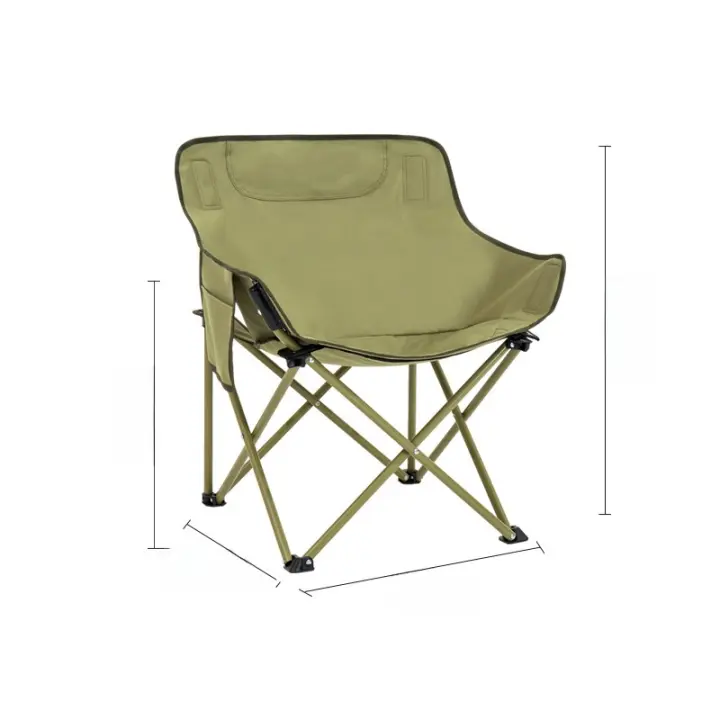 Silla Plegable Ligera para Exteriores Ideal para Playa, Campamento, Pesca Muebles y Organización - 1