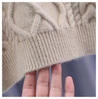 Suéter de lana para niños, cortavientos de algodón de ganchillo, jersey grueso y cálido de lujo para otoño e invierno, ropa para adolescentes 2024 - details 11