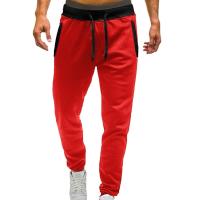 Pantalones de jogging informales para hombre, pantalones deportivos de cintura elástica para exteriores, otoño - details 4