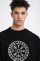 Camiseta de Vikingos Odin Guerrero Legendario para Hombre, Top de Algodón Puro, Manga Corta, Cuello Redondo, Verano, Novedad - details 7