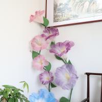 Grandes flores de gaza simuladas para exhibición en el suelo, accesorios de tiro, paisajismo de boda de alta calidad, flores falsas para exteriores - details 2