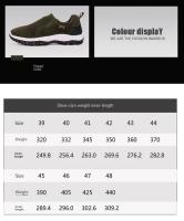 Mocasines antideslizantes para hombre, zapatos deportivos informales para correr, ligeros, para acampar al aire libre, para senderismo, talla grande 38-50, novedad de 2023 - details 6