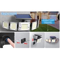 Detector de movimiento de luz solar para exteriores, foco solar de 7000K, control remoto MIT, IP65 - details 4