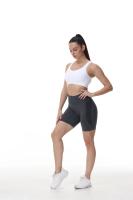 Nuevos pantalones cortos deportivos de cintura alta sin costuras con forma de sonrisa para mujer, pantalones cortos de entrenamiento de Yoga con realce, pantalones cortos sexys para correr y Fitness - details 28