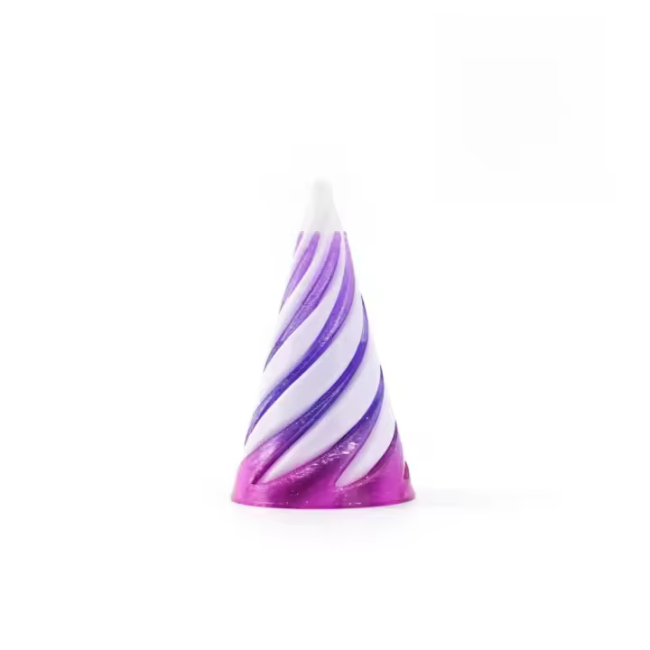 Regalos Impreso en 3D Decoración 3D Juguete Efecto de ilusión Fidget Característica Mini Vortex Toy Mini Tamaño Espiral Cono Juguete Escritorio de Oficina - 1