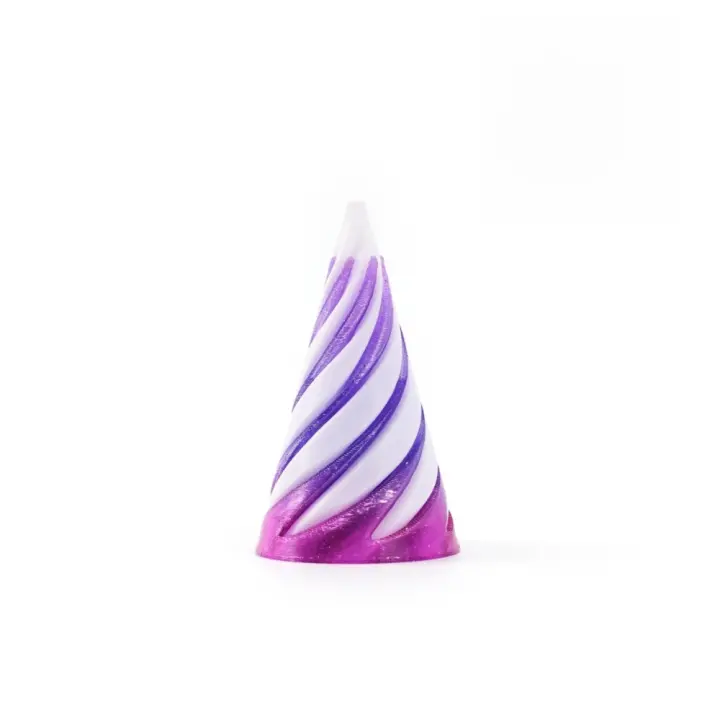 Regalos Impreso en 3D Decoración 3D Juguete Efecto de ilusión Fidget Característica Mini Vortex Toy Mini Tamaño Espiral Cono Juguete Escritorio de Oficina - 1
