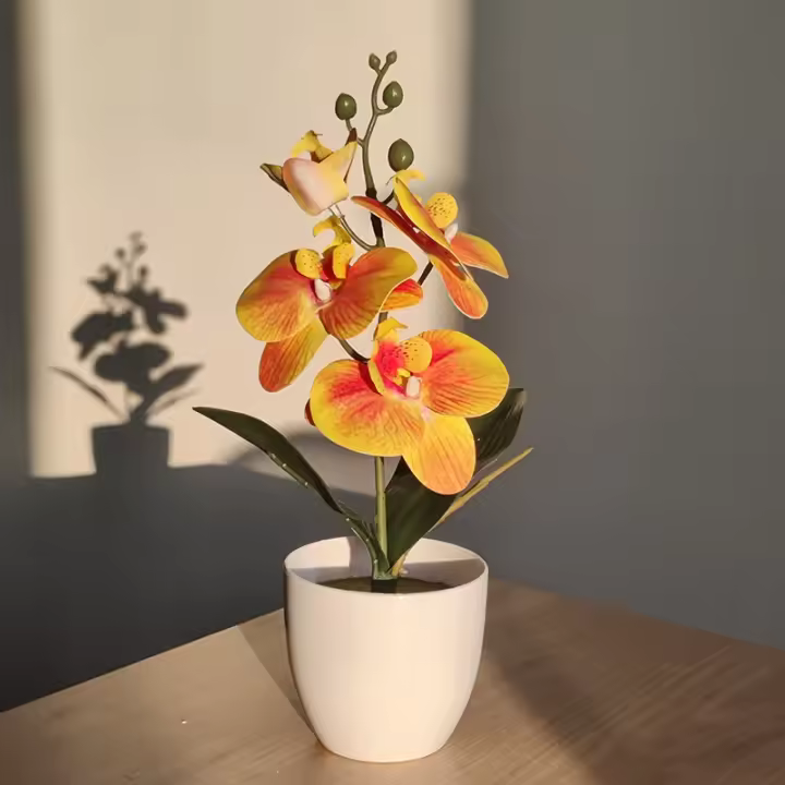Árbol de Bonsái de Mariposa Símulada Planta Enmacelada Artificial para Hogar, Oficina, Mesas de Comedor Flores Artificiales y Plantas - 1