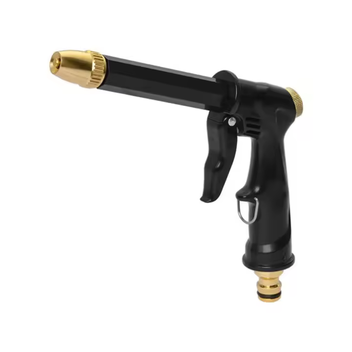 Pistola De Agua Portátil Para Limpieza De Coche Y Riego Del Jardín Con Boquilla De Espuma Y Conector Rápido Variedad De Patrones De Roce - 1