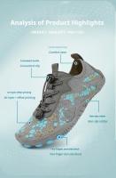 Zapatillas Deportivas Transpirables y Resistentes al Desgaste Zapatos de Montaña de Corre con Suela de Goma Cierre de Cordón Para Primavera/Verano - details 9