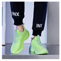 nable Deportes transpirables para hombres y mujeres, correr ligero con suela suave, zapatos casuales simples de color sólido - details 21
