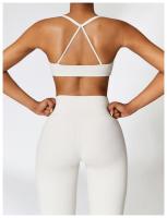 Pantalones de Yoga de cintura alta para mujer, pantalones para correr y Fitness, ropa externa, adelgazamiento, levantamiento de cadera, pantalones deportivos ajustados para ejercicio - details 49
