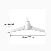 Secador de ropa eléctrico portátil para el hogar y viajes, secador de aire caliente para ropa inteligente, secado de temperatura - details 9