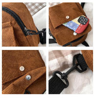 Mochila pequeña de lona para mujer con correa desmontable portátil para citas, viajes, compras, senderismo, camping - details 1