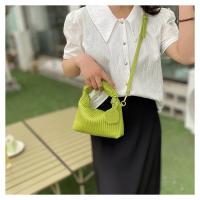 Bolso de Mano de Rayas Cinteladas Bolso de Verano de Moda para Mujeres - details 12