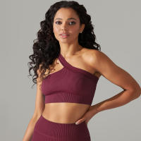 Hamidou-Sujetador deportivo Sexy para mujer, sostén de Yoga para Fitness, espalda hermosa, sujetador para correr a prueba de golpes, chaleco de hombros inclinados, Tops de entrenamiento para gimnasio - details 10