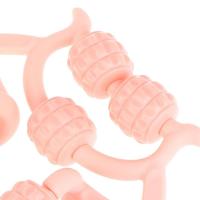 Rodillo masajeador redondo para cintura, anillo para músculos abdominales, Clip para pierna, tubo de estufa para limpiar los meridianos, herramientas portátiles de masaje para celulitis - details 17