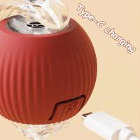 Pelota Interactiva para Gatos Pelota Rodante Automática, Cola Sintética, Juguete Eléctrico Inteligente Recargable para Mascotas, Entrenamiento para Perros y Gatos, Ratón de Imitación - details 2