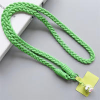 Se puede llevar al aire libre, cordón para teléfono móvil para Montañismo, cinturones para mujer, adornos colgantes tejidos, cordones antipérdida, correa para el cuello - details 13