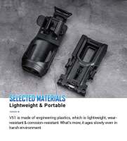 Linterna Nextorch V51 con Soporte de Dibujo Rápido Compatible con Cinturones de 55mm de Ancho o Menos Rotación de 360º Bloqueo Innovador Resistente al Desgaste Material PA + GF - details 6