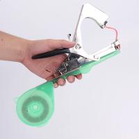 Hand Tying Binding Machine with 6 Roll Tapes +1 Box Staples Bind Branch Machine Grape Vine Stapler for Vegetables Pepper Vines - details 5