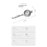 Exprimidor de limón exprimidor de frutas para el hogar, exprimidor de limón, exprimidor Manual de aleación de Zinc para Cocina - details 4
