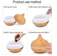 Humidificador Ultrasónico y Difusor de Aromas con Temporizador, 7 Colores LED, Función Aromaterapia, Ultrasónico - details 5