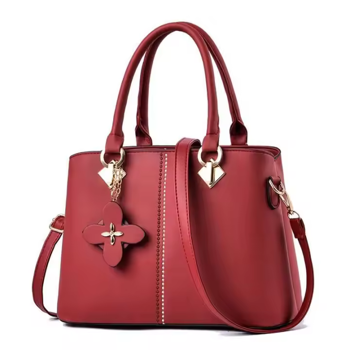 Nueva versión coreana de gran capacidad, bolso de moda para mujer de mediana edad, bolso de hombro tipo bandolera, mochila de lujo de alta gama - 1