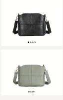 Bolso Cruzado de Cuero Genuino Bolso de Hombro de Piel de Vaca de Capa Superior - details 5