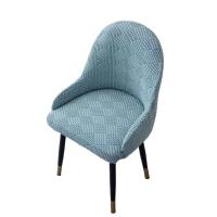 Funda de sillón semicircular de lana Polar gruesa, fundas elásticas para sillas de comedor, funda de asiento de taburete de Jacquard para Hotel, restaurante y hogar - details 0