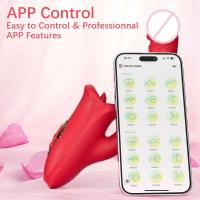 Leten-vibradores consoladores realistas para mujer, vibrador de punto G, lengua, lamiendo pezón, clítoris, estimulador de vibraciones, Juguetes sexuales para adultos 18 - details 3