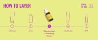 How to Layer: step 3 - Discoloration Correcting Serum