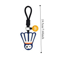 Correa de muñeca para tenis de mesa, colgante de cuero, bolsa cosida a mano, decoración, raqueta de Ping Pong, colgantes, baratija Ins - details 0