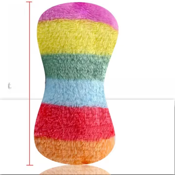 Juguete de Peluche de Perro Bulldog Resistente a Mordiscos, Juguete de Sonido de Dibujos Animados de Frutas Suministros para Mascotas - 1
