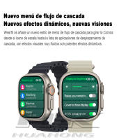 2025 Nuevo HK9 Ultra 2 MAX Smartwatch Bluetooth Llamada Detección de frecuencia cardíaca Modo deportivo Linterna 1GB de memoria AMOLED Compatible con Android IOS Smartwatch - details 7