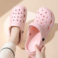Sandalias de Hogar de EVA Suave para Mujer Punta Alta, Suela Gruesa, Antideslizantes, Secas, Estilo Verano - details 2