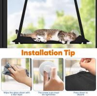 Percho de Ventana para Gato ATUBAN Hamaca Estable para 55 LBS Dispensación Fácil - details 13