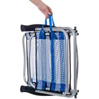 Pack 2 Sillas Playa Plegables |   Ligera Portátil |   Baja y Reclinable de 4 Posiciones |   para Camping, Piscina, Terraza o Jardín Azul - details 21