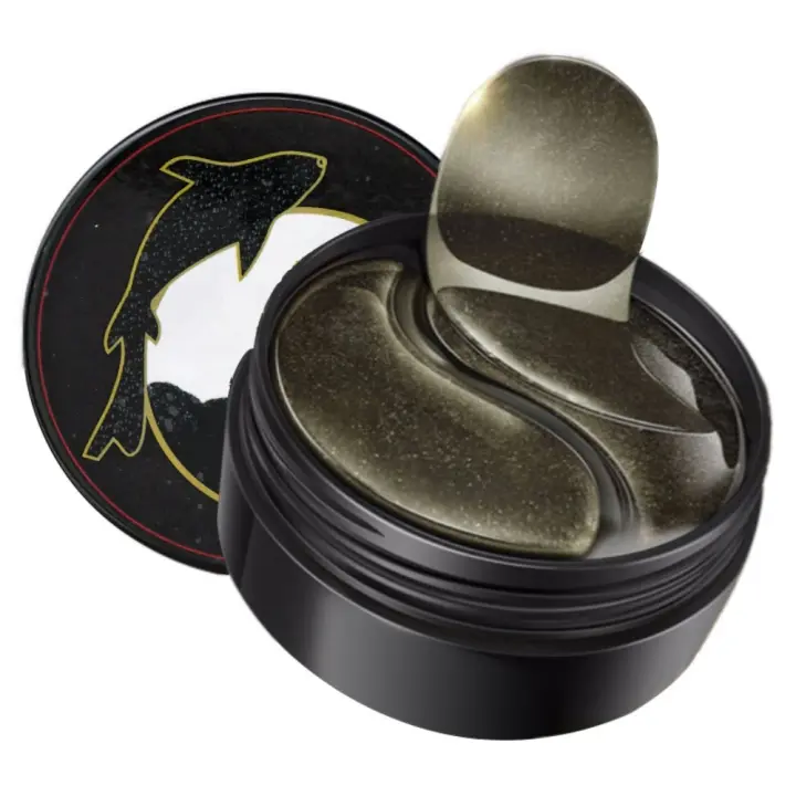 Máscara Negra con bajo De Los Parches Para Los Ojos, Multiefectos, De Colágeno Para Ojeras, Finas-60 Piezas - 1