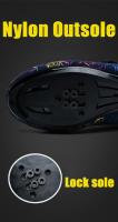 Women Cycling Shoes Road Self-Locking Bicycle Sports Shoes Men MTB Shoes SPD Flat-Bottomed Road Racing Cycling Sports Shoes - details 7