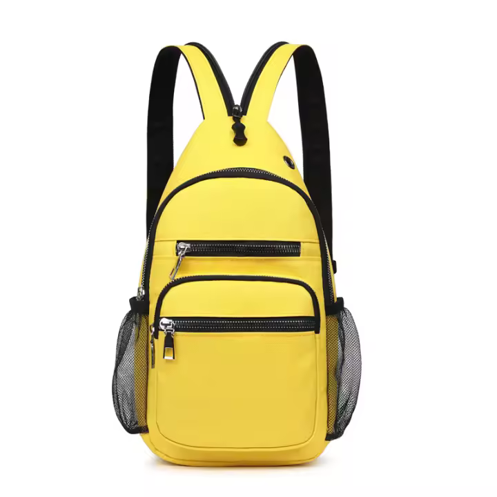 Mochila pequeña deportiva para mujer, bolso de pecho, bandolera, mini bolsa deportiva de viaje, mochila cruzada para niña - 1