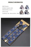 Correas elásticas duraderas para hombre y mujer, y tirantes con clips de metal. - details 5