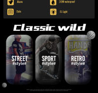 Reloj digital deportivo electrónico resistente al agua - details 5