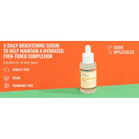 A daily brightening serum  to help maintain a hydrated,  even-toned complexion