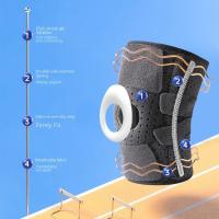 Rodilleras ajustables para niños, protección cómoda, banda protectora de rótula, soporte de rodilla, rodillera deportiva de alta elasticidad para correr - details 1