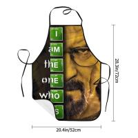 Babero personalizado Breaking Bad Time delantales hombres mujeres Unisex adulto Chef cocina Walter White Tablier cocina jardinería - details 175