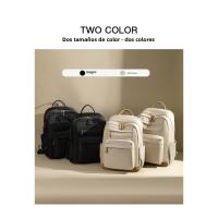 Mochila para mujer, Mochila escolar ligera para ir al trabajo, Mochila de tela Oxford, Mochila de gran capacidad, Bolsa de ordenador, Bolsa de viaje de ocio de moda - details 8