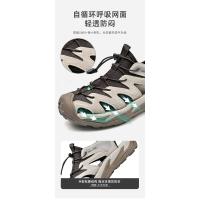 Sandalias de piel de vaca informales de gran tamaño, zapatos de playa de verano para hombres, sandalias deportivas al aire libre, sandalias de montañismo, zapatos creek - details 12