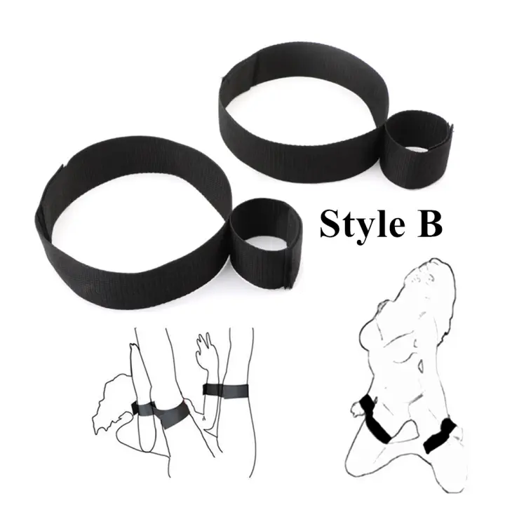 Juego de Manillas para Pareja Equipo de Bondaje BDSM Restantes de Cama para Adultos - 1