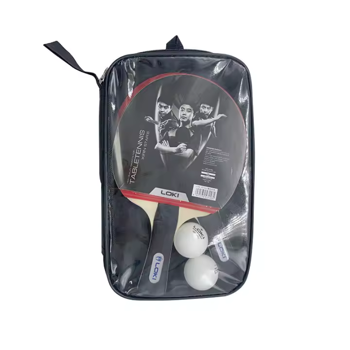 Par de Raqueta de Ping Pong K5000 Ideal para Principiantes, Estudiantes, Competición en Casa para Adultos - 1