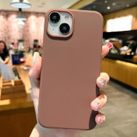 Funda de teléfono suave de colores caramelo a la moda para IPhone 16, 12, 14, 13, 15 Pro Max, 14Plus, parachoques de cámara, protección contra golpes, funda mate - details 18